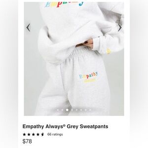 The Mayfair Group Empathy Sweatpants - size s/m